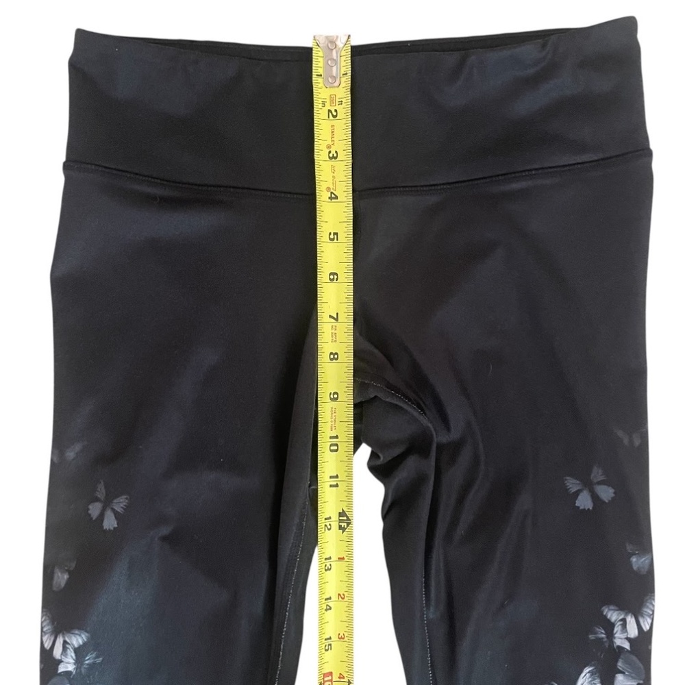 Alo Yoga Black and White  Butterfly Leggings Women’s Size S - Picture 7 of 9